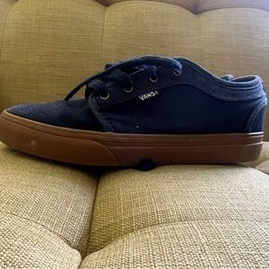 Navy Blue Boys Vans